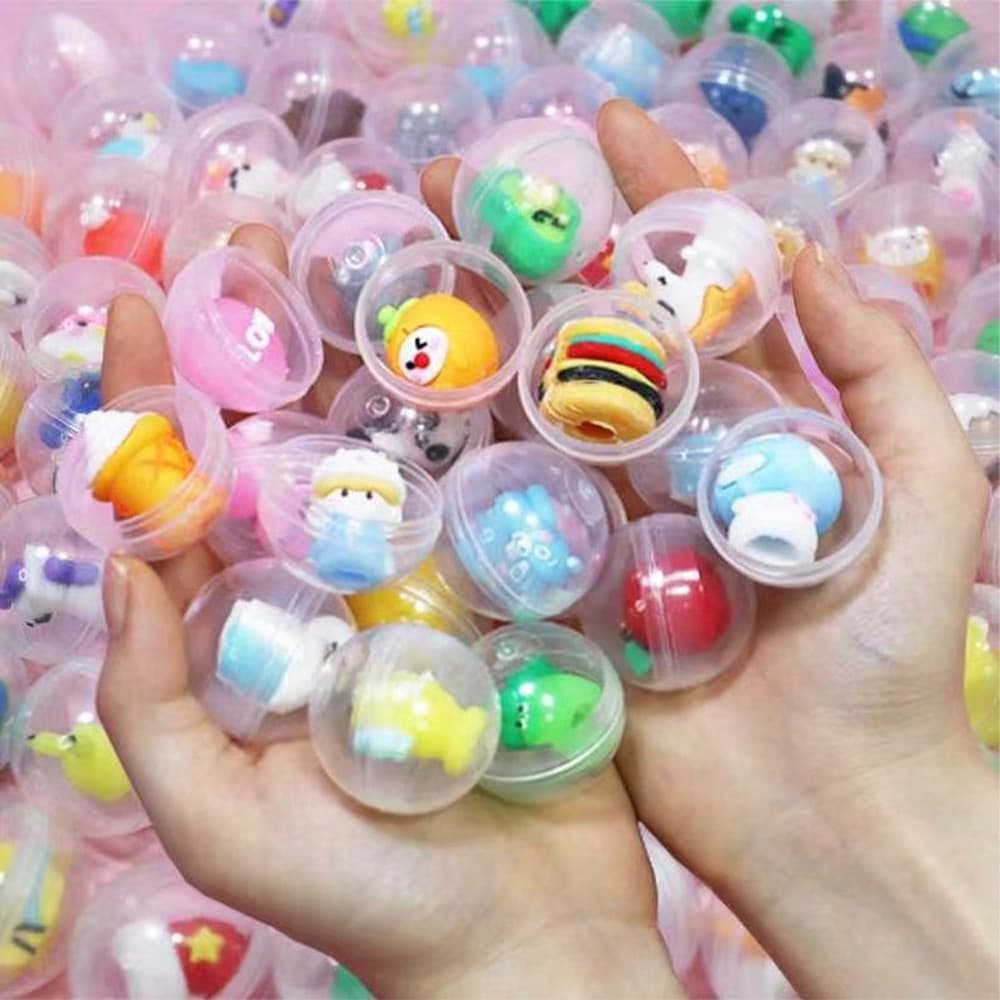 10 pièces Mignons Mini-Jouets en Boîte Capsule, Petits Jouets Amusants et Mignons, Cadeaux de Fête à Partager, Remplissages de Cadeaux de Vacances